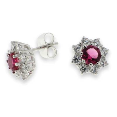 Orecchini Domar Gioielli Donna Orecchino argento 925 in Argento Cubic Zirconia EZA044254 - EZA044254
